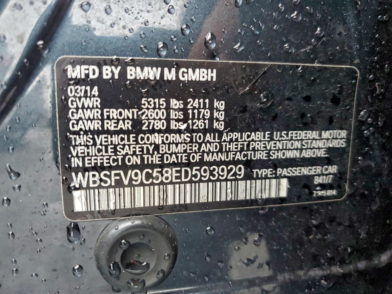 2014 BMW M5
