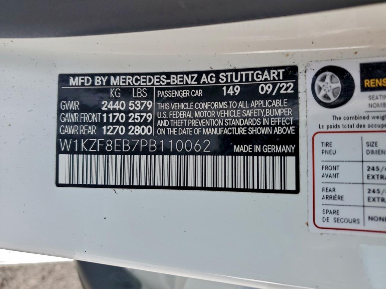 2023 MERCEDES-BENZ E-Class