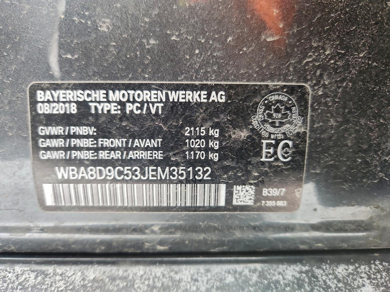 2018 BMW 3 SERIES