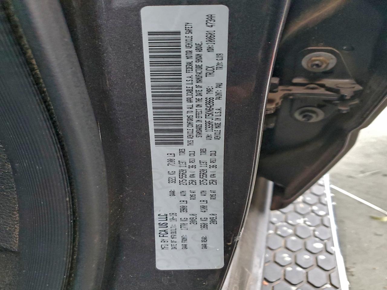 2019 RAM 1500