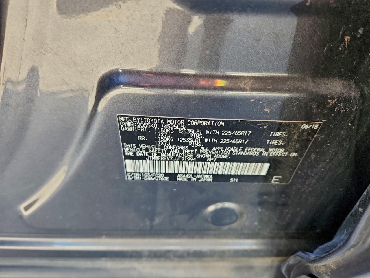 2018 TOYOTA RAV4