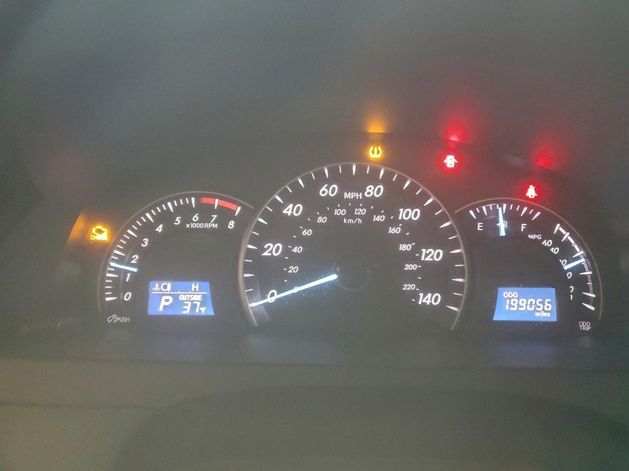 2012 TOYOTA CAMRY