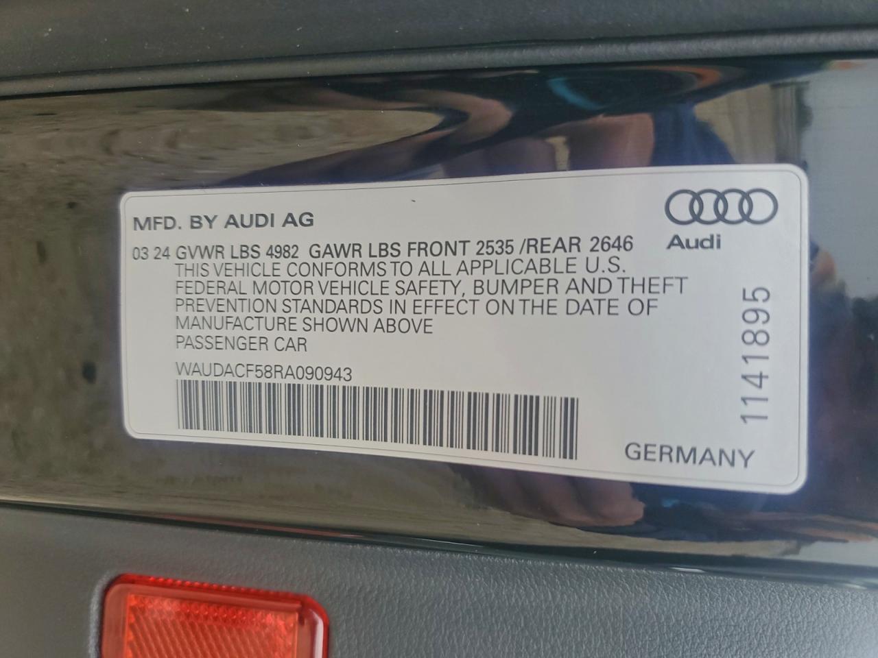 2024 AUDI A5