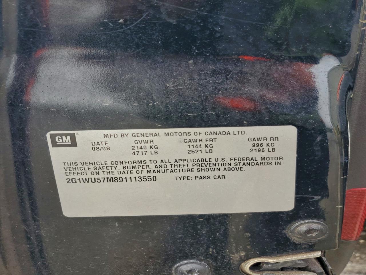 2009 CHEVROLET IMPALA