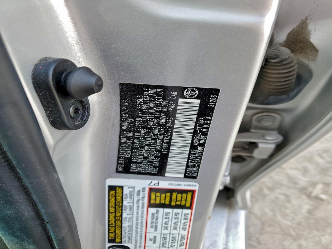 2013 TOYOTA CAMRY