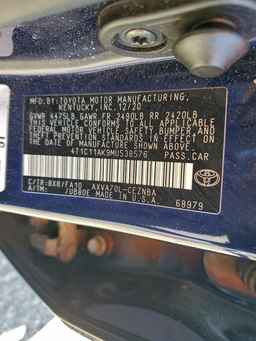 2021 TOYOTA CAMRY
