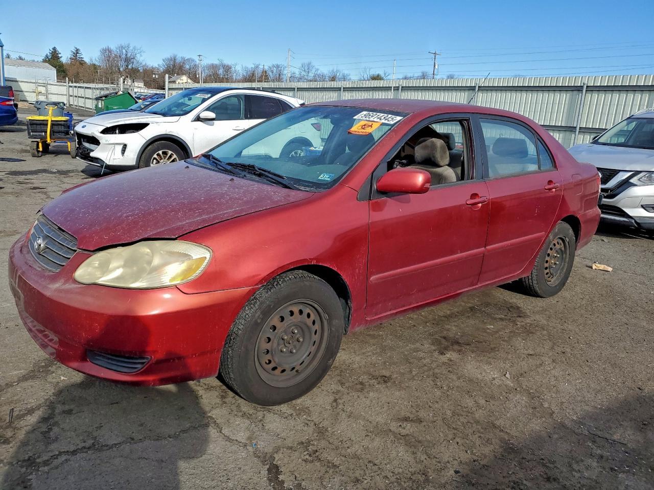 2004 TOYOTA COROLLA