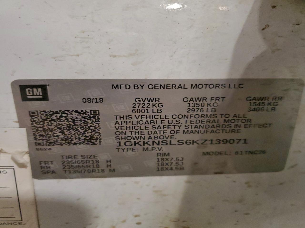 2019 GMC ACADIA