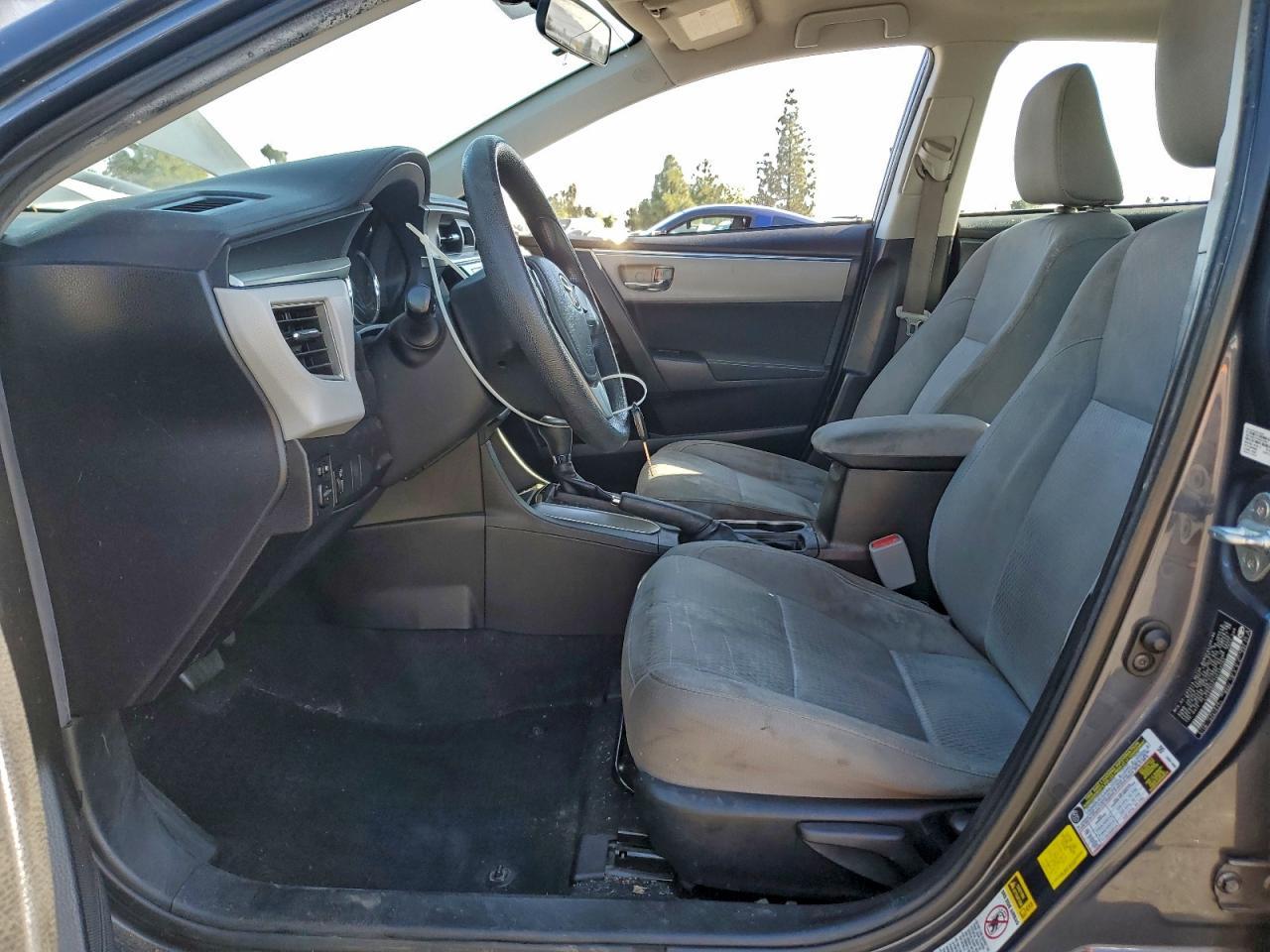 2016 TOYOTA COROLLA
