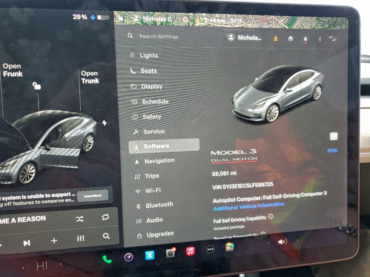 2020 TESLA MODEL 3