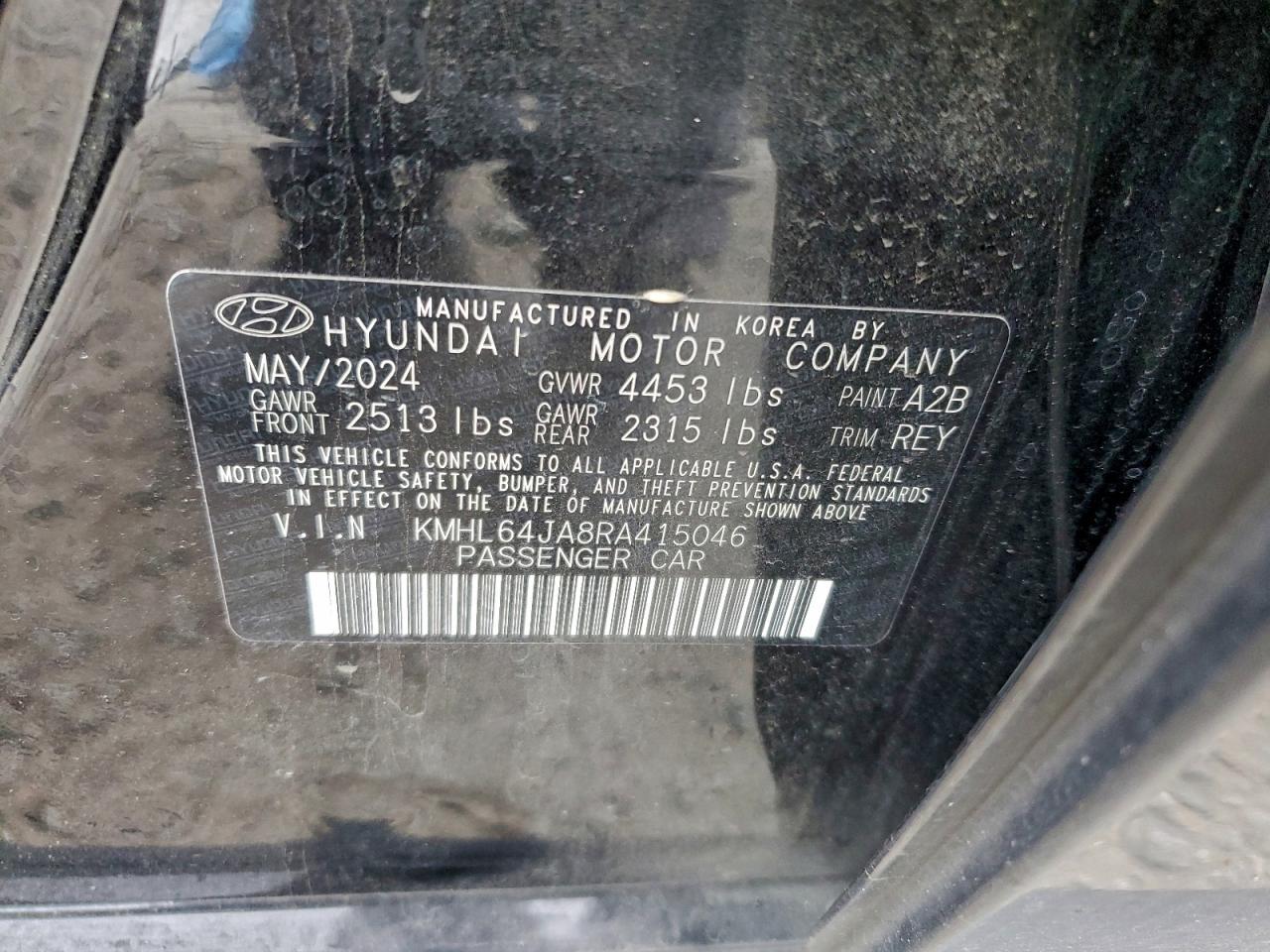 2024 HYUNDAI SONATA