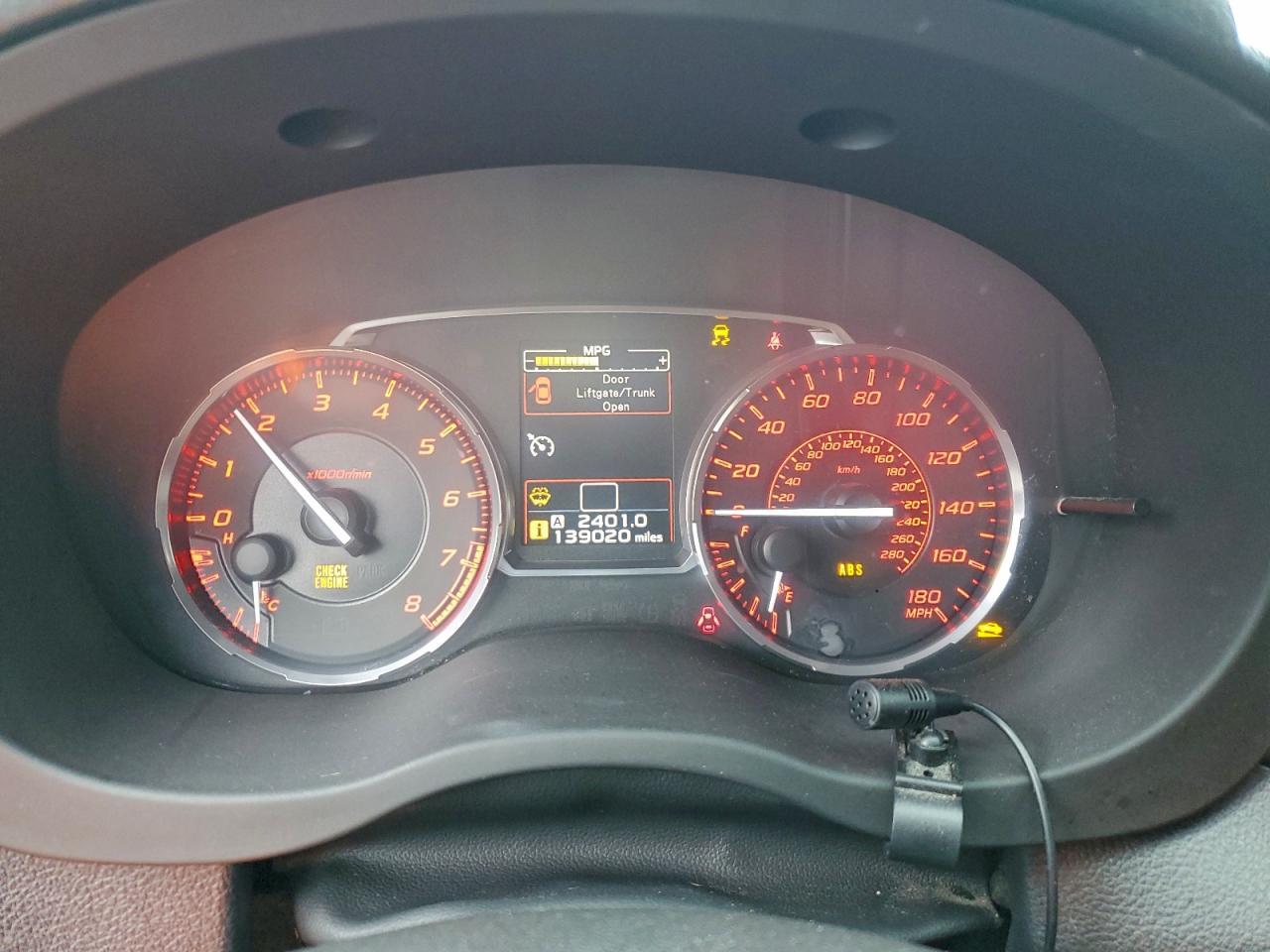 2017 SUBARU WRX