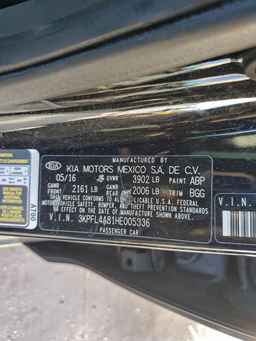 2017 KIA FORTE