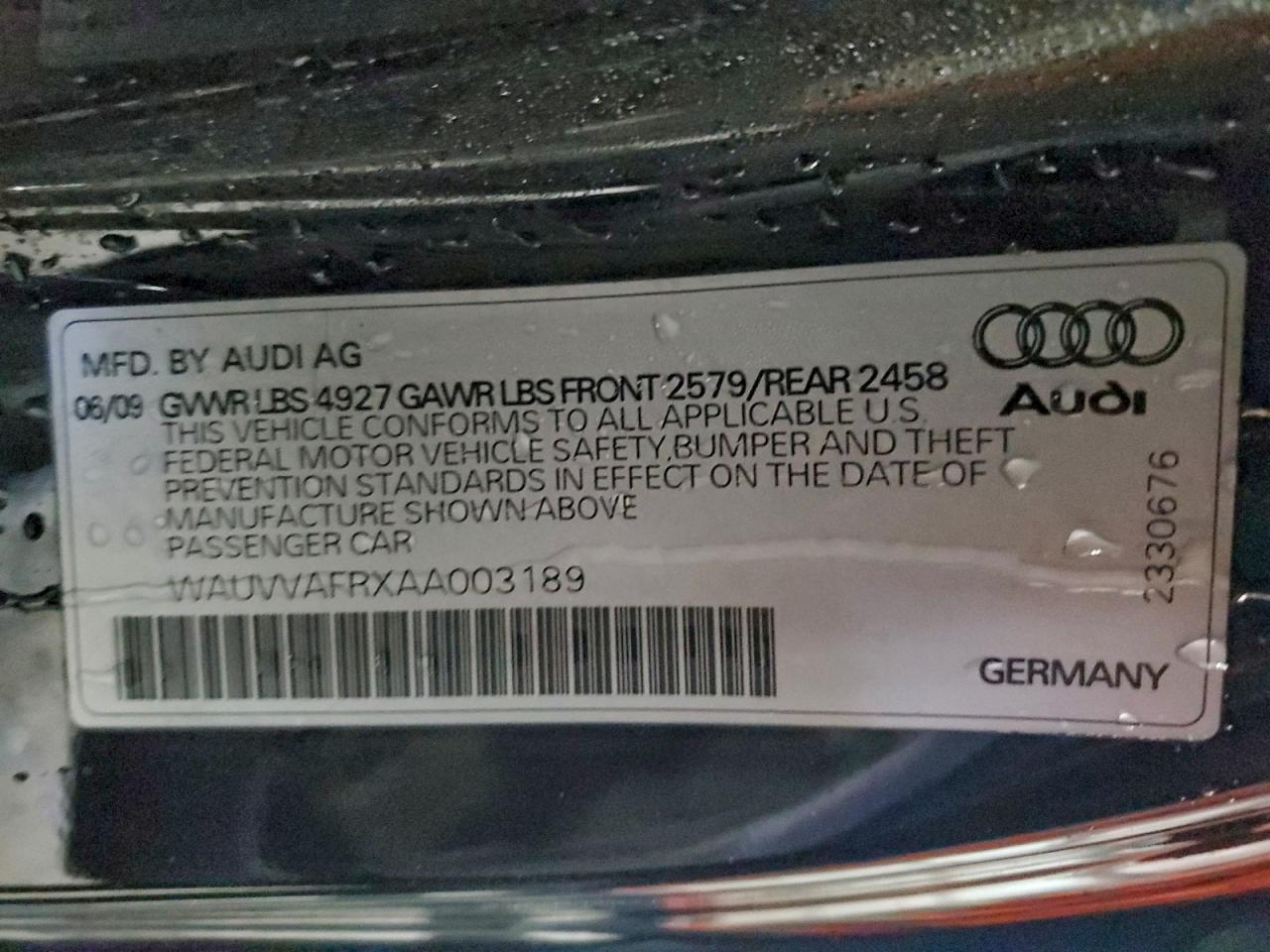2010 AUDI S5