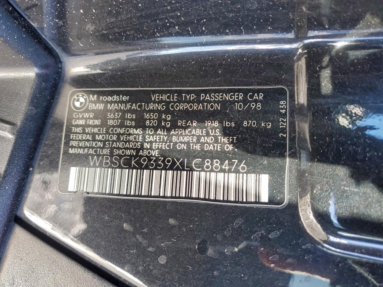 1999 BMW M