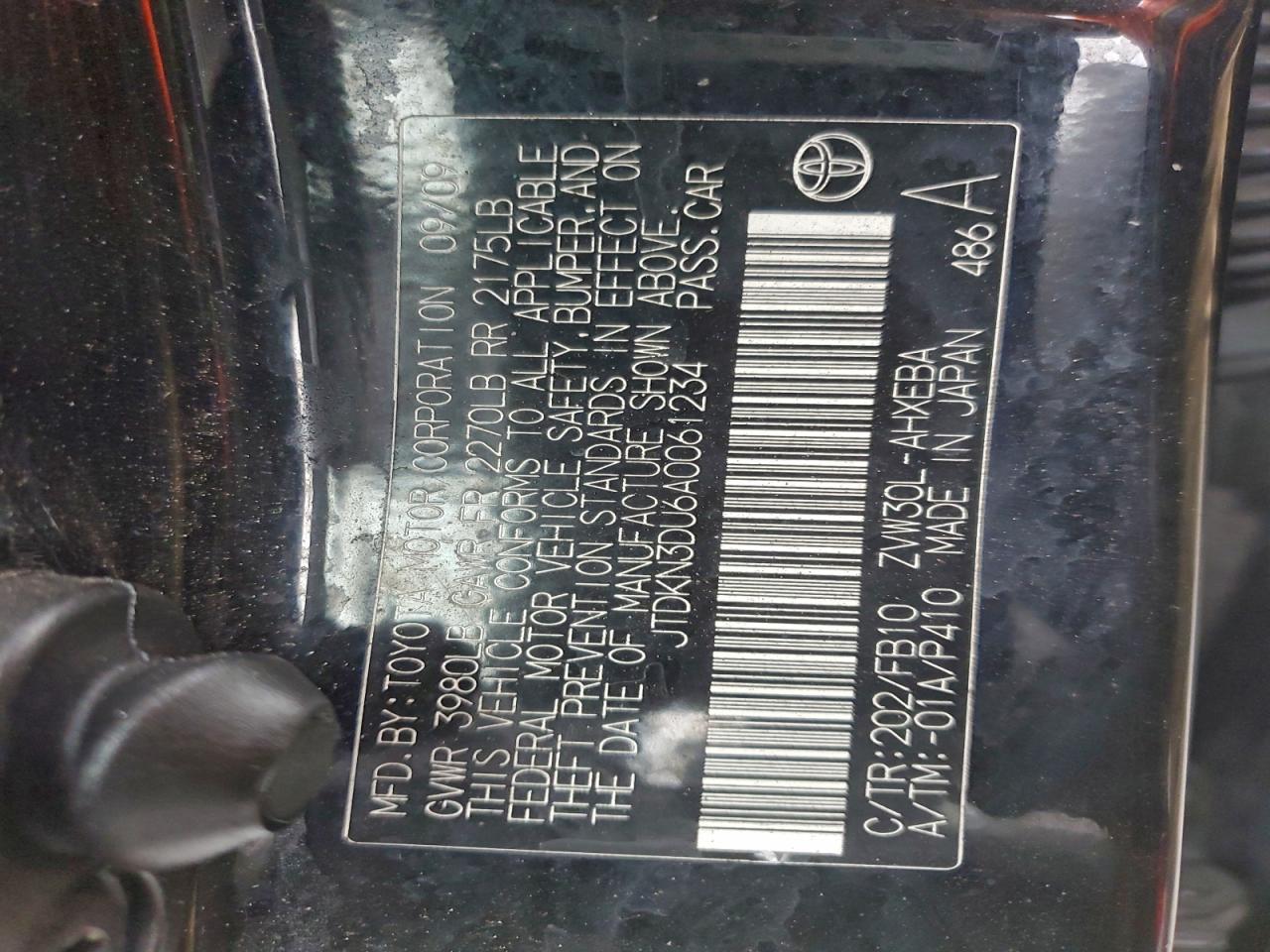 2010 TOYOTA PRIUS
