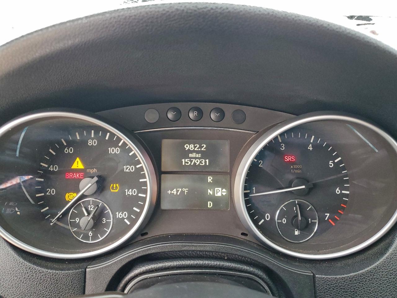 2010 MERCURY Ml350