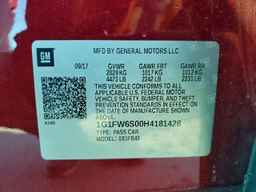 2017 CHEVROLET Bolt EV