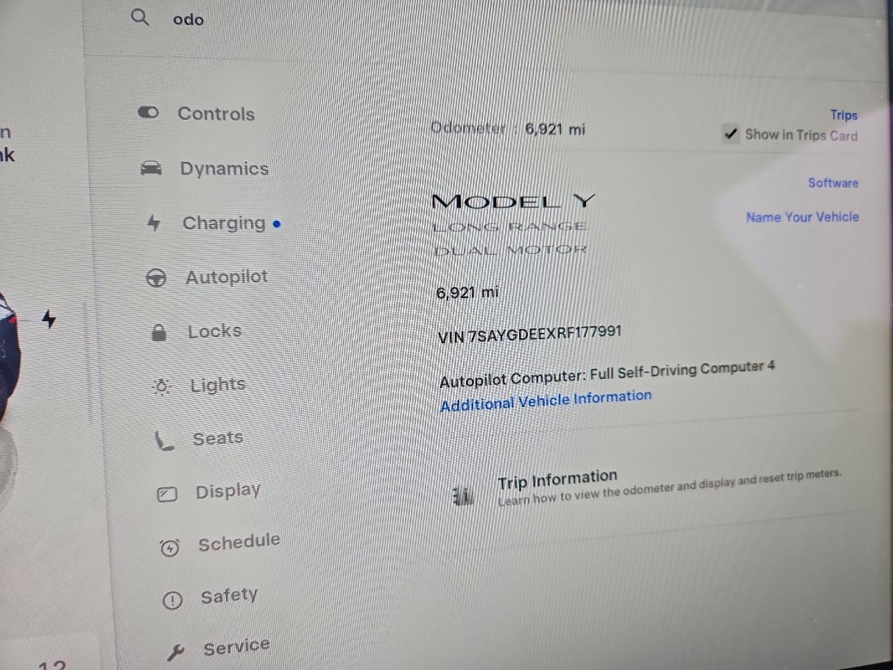 2024 TESLA MODEL Y