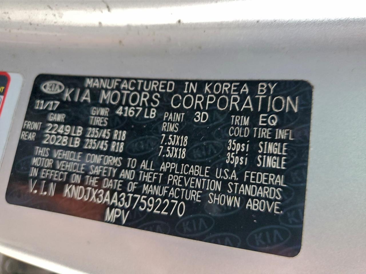 2018 KIA SOUL