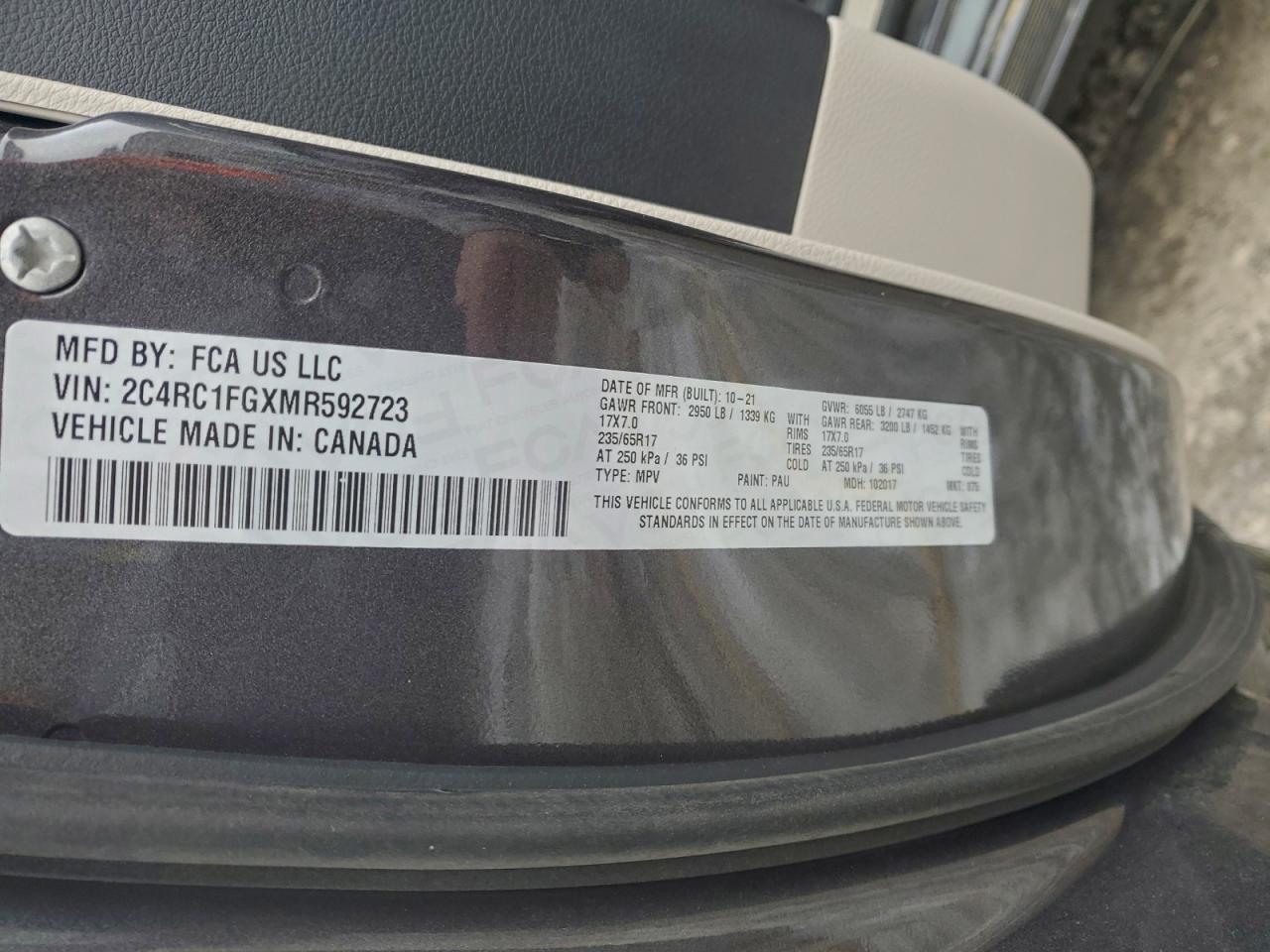 2021 CHRYSLER Pacifica