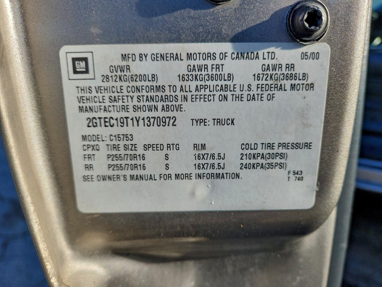 2000 GMC Sierra