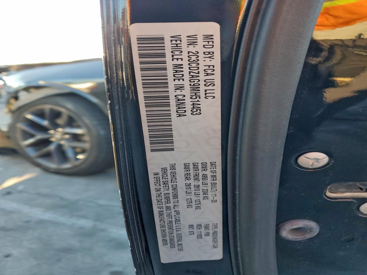 2021 DODGE Challenger