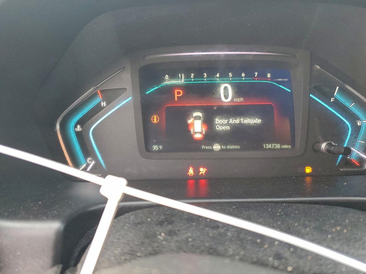 2018 HONDA ODYSSEY