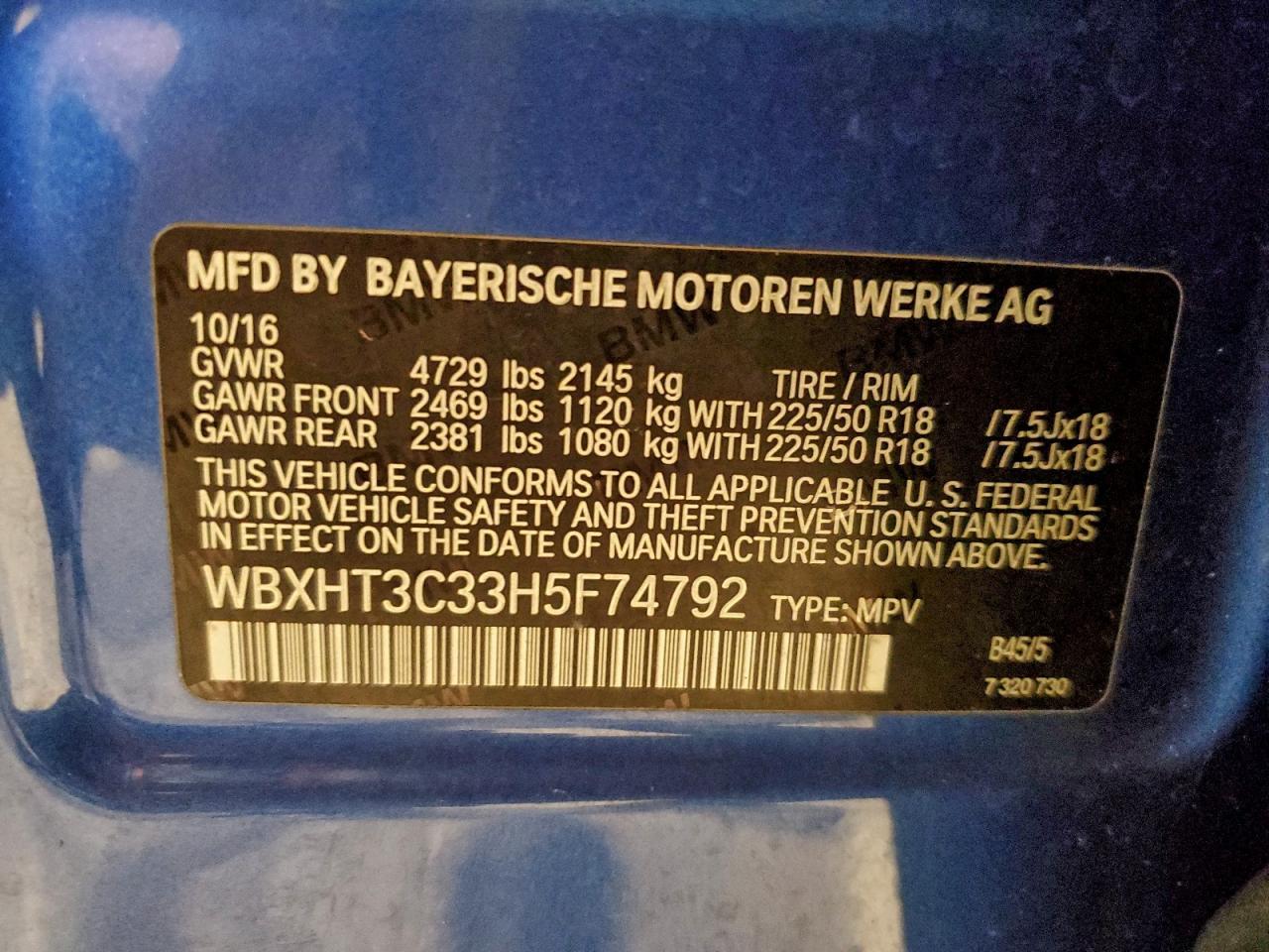 2017 BMW X1