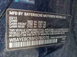 2015 BMW 7 series