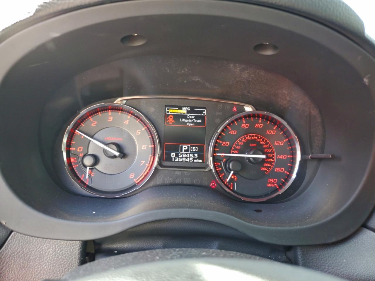 2015 SUBARU WRX