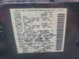 2006 NISSAN PATHFINDER