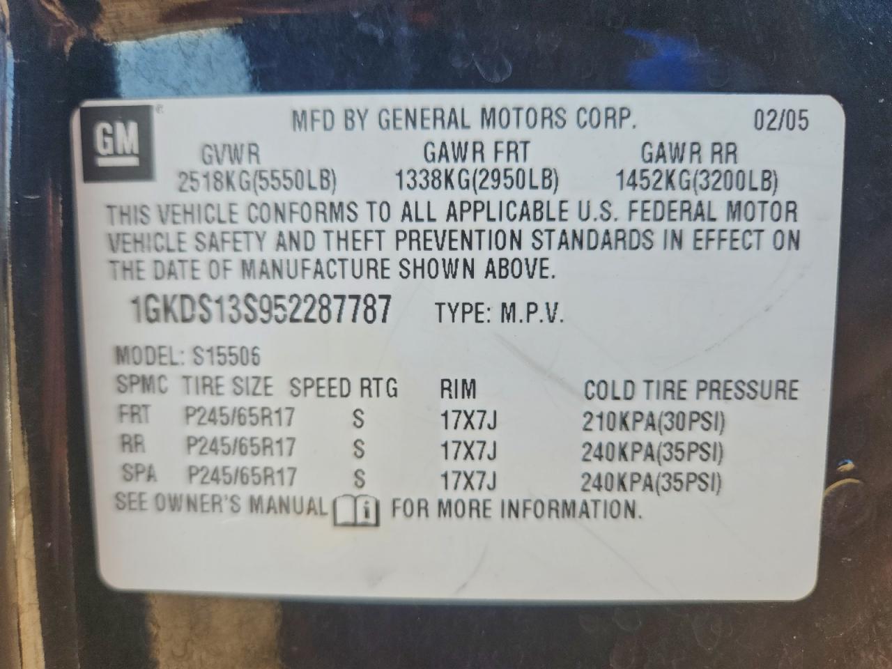 2005 GMC Envoy