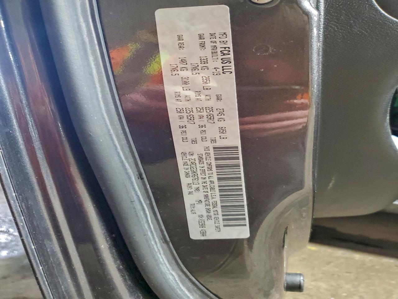 2019 DODGE GRAND CARAVAN