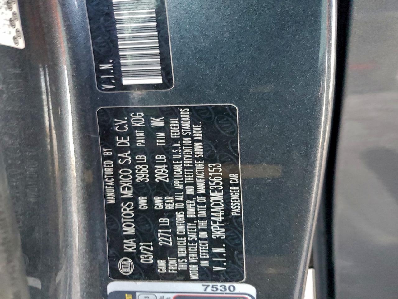 2021 KIA FORTE