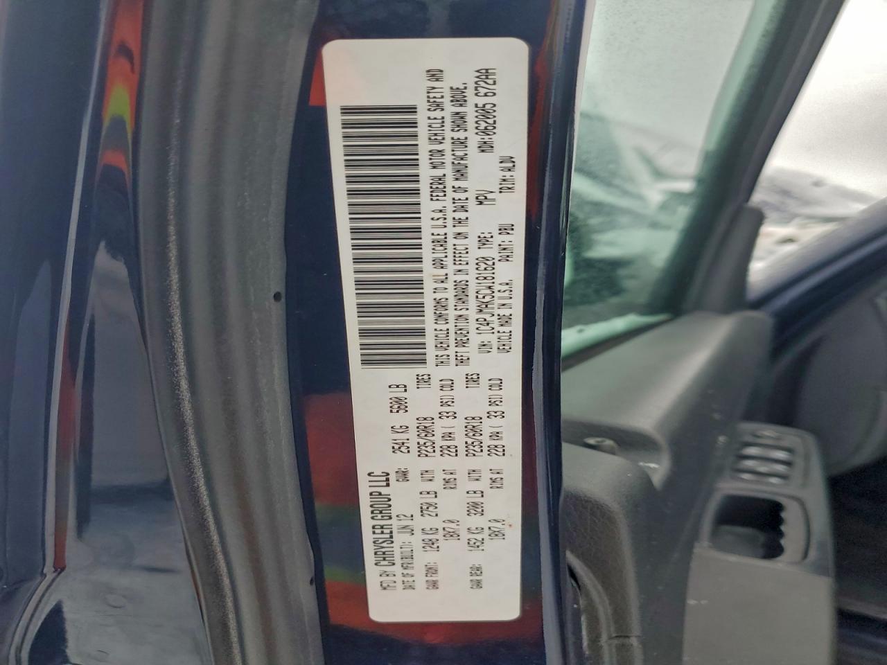 2012 JEEP Liberty