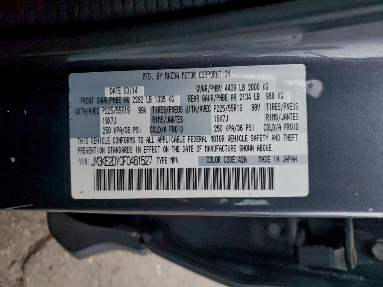 2015 MAZDA CX-5