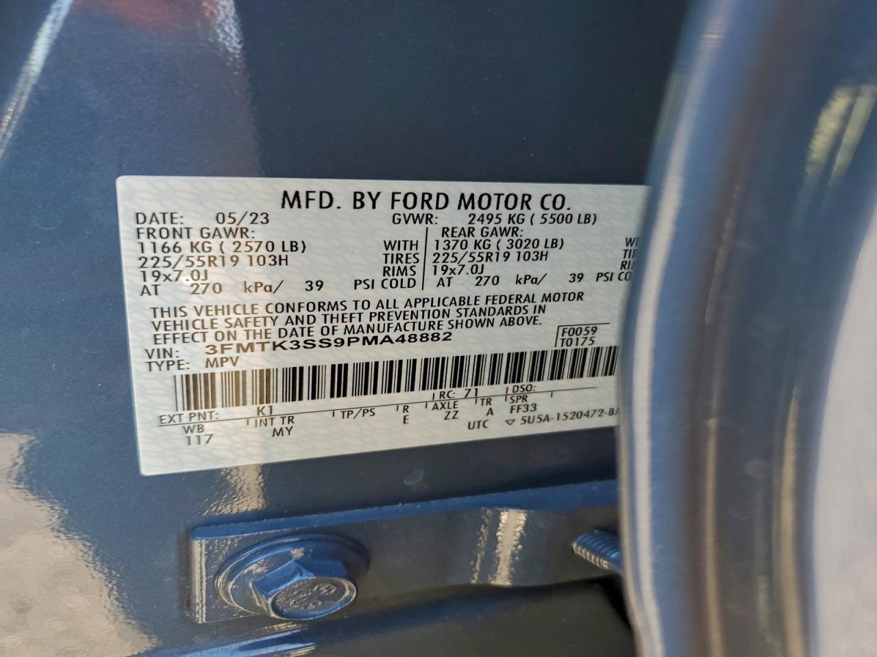 2023 FORD Mustang Mach-E