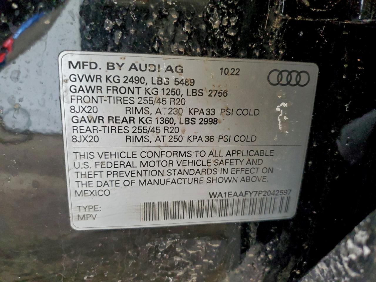 2023 AUDI Q5