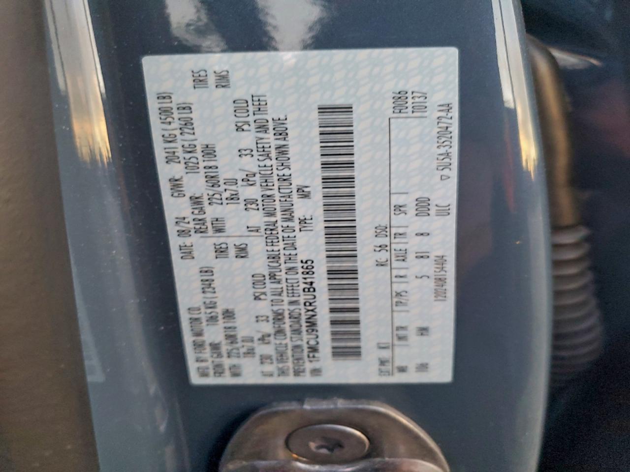 2024 FORD ESCAPE