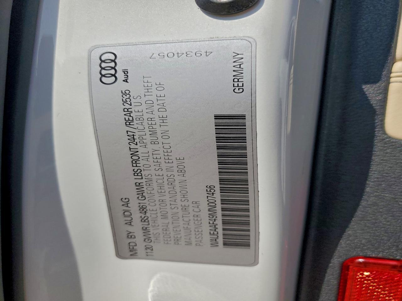2021 AUDI A4