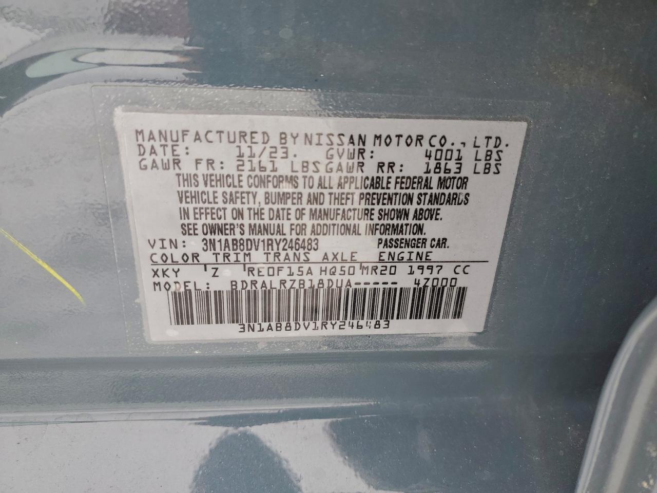 2024 NISSAN SENTRA