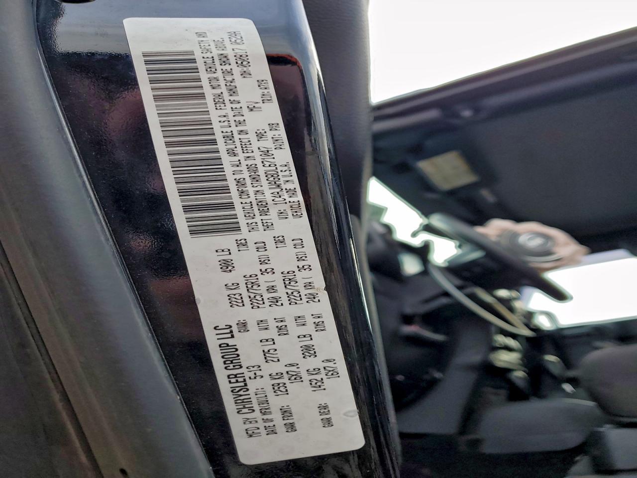 2013 JEEP WRANGLER