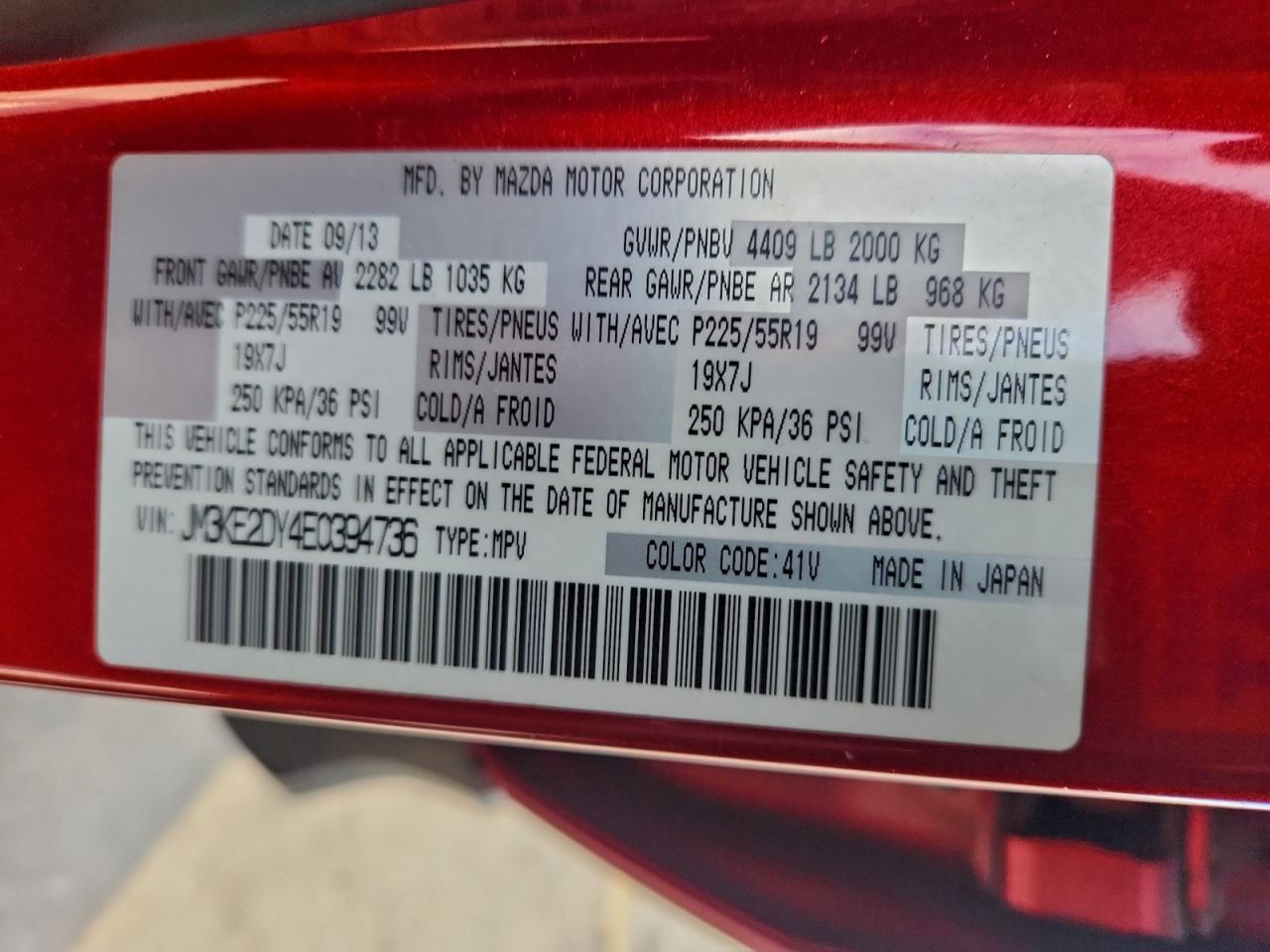 2014 MAZDA CX-5