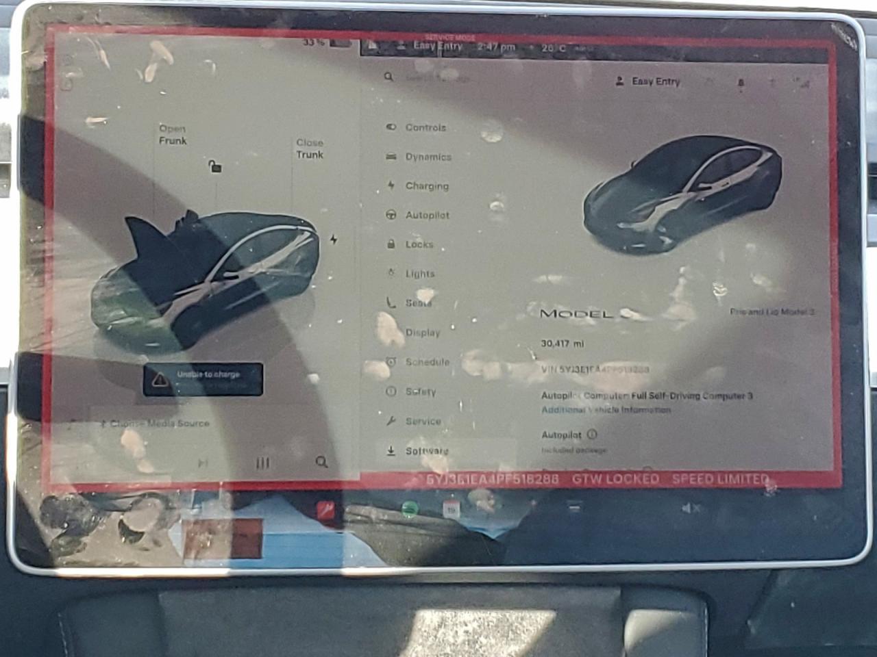 2023 TESLA MODEL 3
