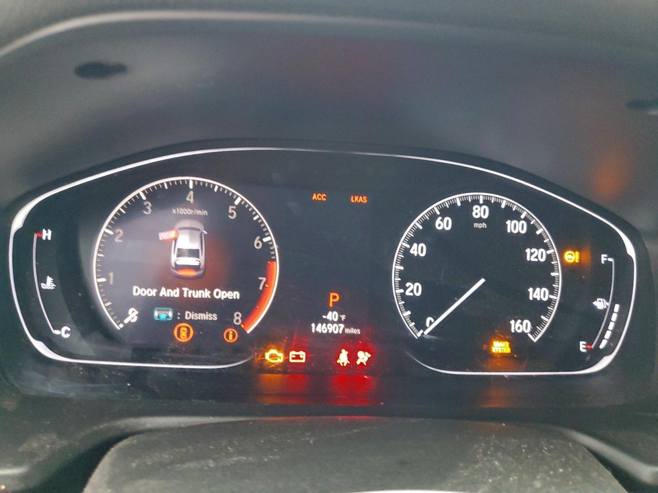 2019 HONDA ACCORD