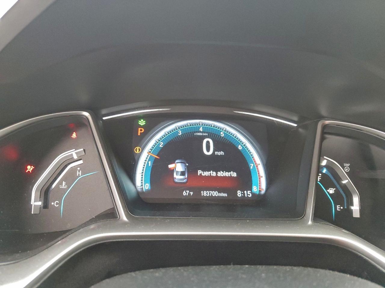 2016 HONDA CIVIC