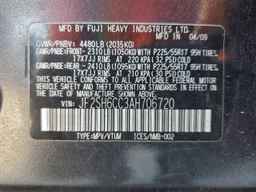 2010 SUBARU FORESTER