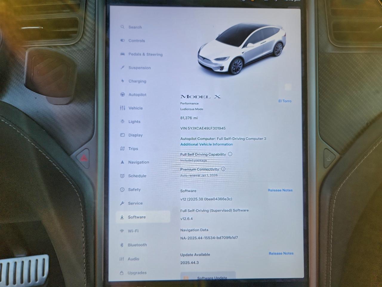 2020 TESLA MODEL X