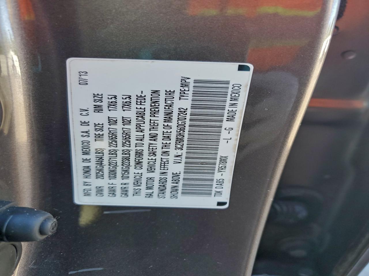 2013 HONDA CR-V